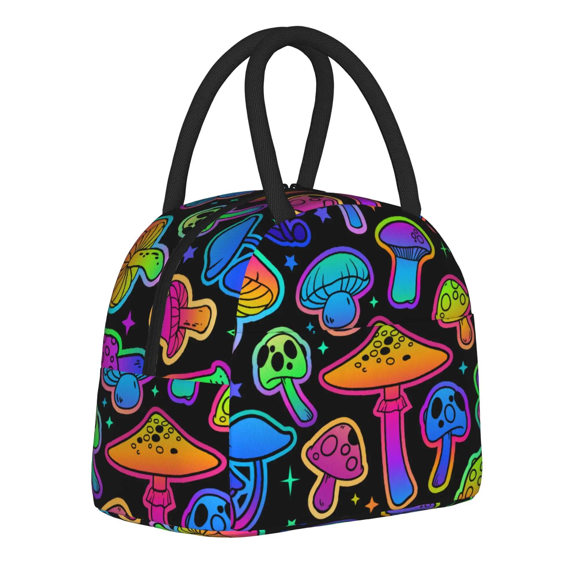 Bright Psychedelic Mushrooms Insulated Lunch Bag Thermal Bag Meal Container High Capacity Lunch Box Tote Bento Pouch
Bright Psychedelic Mushrooms Insulated Lunch Bag Thermal Bag Meal Container High Capacity Lunch Box Tote Bento Pouch