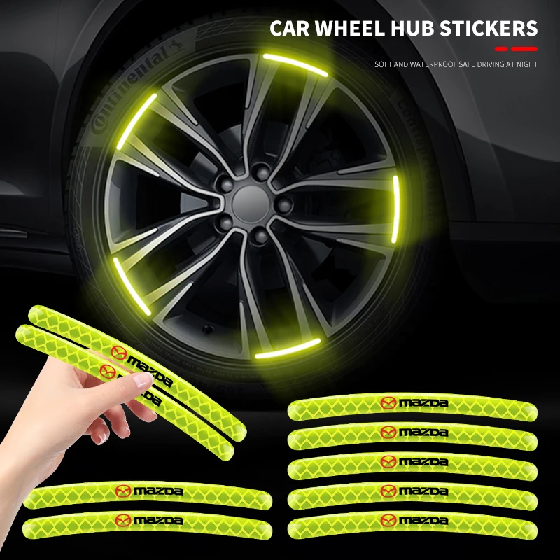 Car Bike Motorcycle Wheel Hub Reflective Stickers For Mazda MINI Seat Chevrolet Kia Suzuki Audi Volkswagen Mitsubishi Subaru
Car Bike Motorcycle Wheel Hub Reflective Stickers For Mazda MINI Seat Chevrolet Kia Suzuki Audi Volkswagen Mitsubishi Subaru