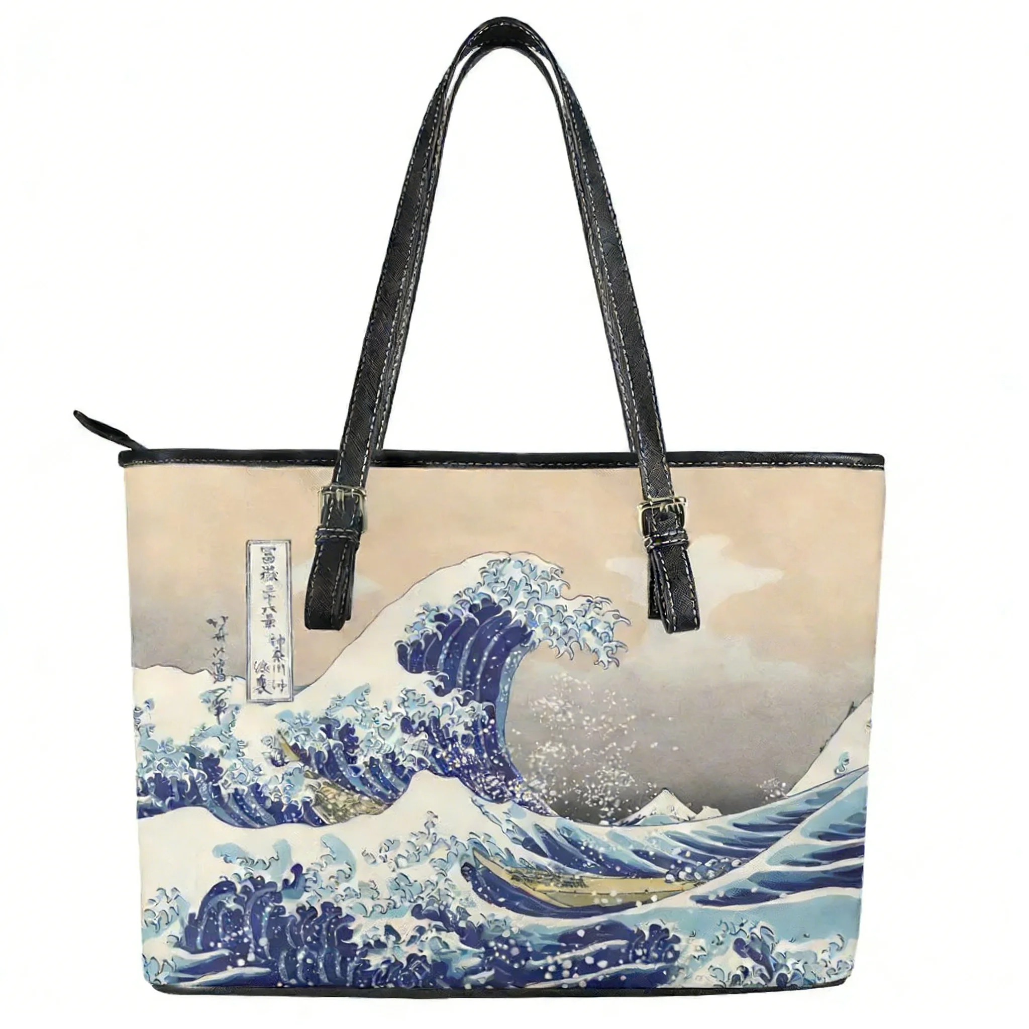 Сумка-тоут «Великая волна у Канагавы» на заказ, женская и мужская, персонализированная, на плечо, деловая, кожаная, дорожная, подарочная
Сумка-тоут «Великая волна у Канагавы» на заказ, женская и мужская, персонализированная, на плечо, деловая, кожаная, дорожная, подарочная