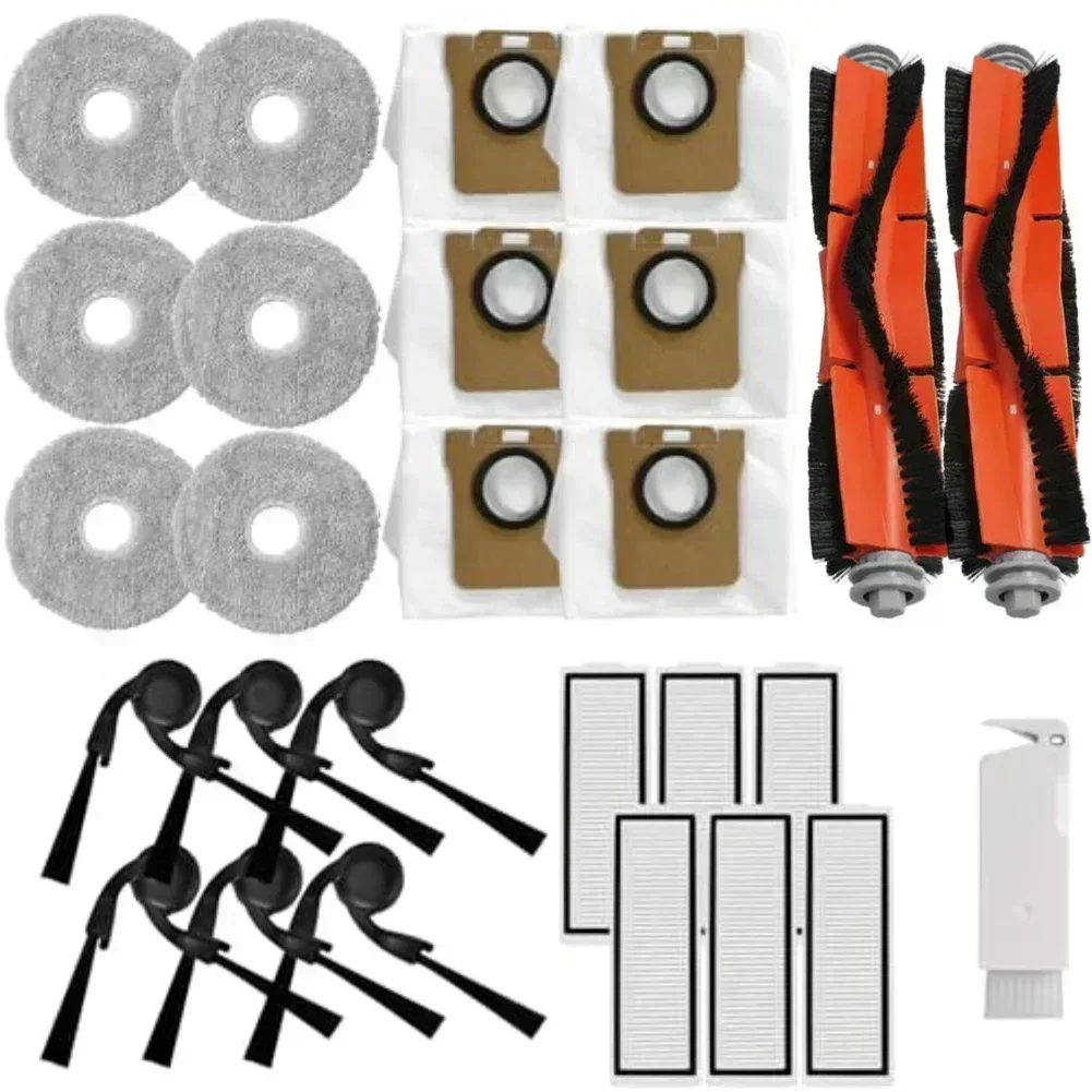2 основные щетки + 6 боковых щеток + 6 фильтров HEPA + 6 подушечек для швабры + 6 мешков для пыли + 1 щетка для чистки робота-пылесоса Xiaomi 5/5 Pro
2 основные щетки + 6 боковых щеток + 6 фильтров HEPA + 6 подушечек для швабры + 6 мешков для пыли + 1 щетка для чистки робота-пылесоса Xiaomi 5/5 Pro