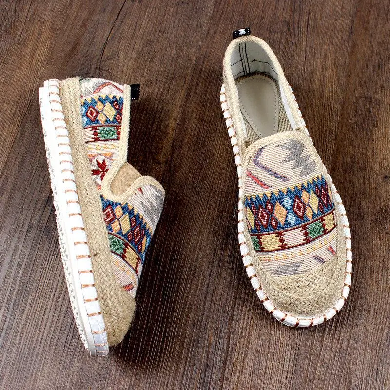 Beijing Men's Slip-On Canvas Shoes Handmade Linen Casual Breathable Wear-Resistant Work Shoes Summer New Style Flat Heel
Beijing Men's Slip-On Canvas Shoes Handmade Linen Casual Breathable Wear-Resistant Work Shoes Summer New Style Flat Heel