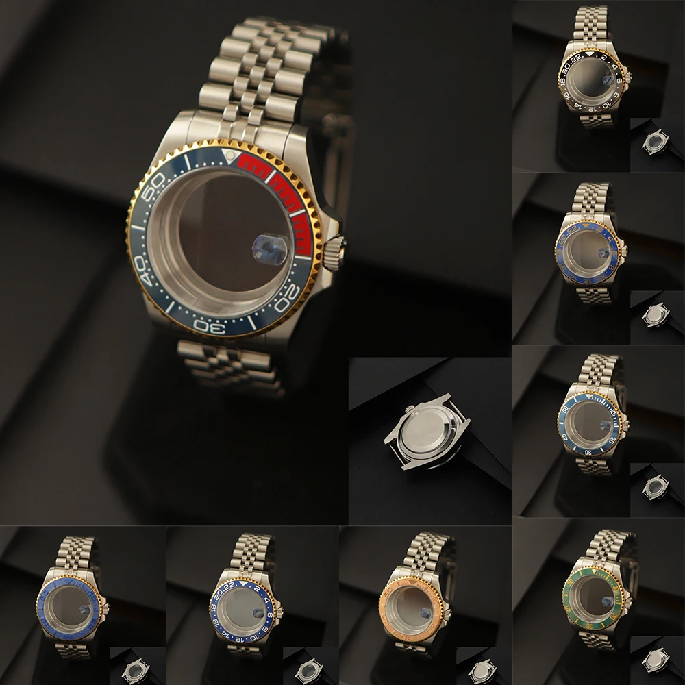 Ceramic Bezel 40mm Case Watch Parts For NH35 NH36 ETA 2836-DG Miyota8215+28.5mm dial Stainless Steel sapphire glass Yacht case
Ceramic Bezel 40mm Case Watch Parts For NH35 NH36 ETA 2836-DG Miyota8215+28.5mm dial Stainless Steel sapphire glass Yacht case