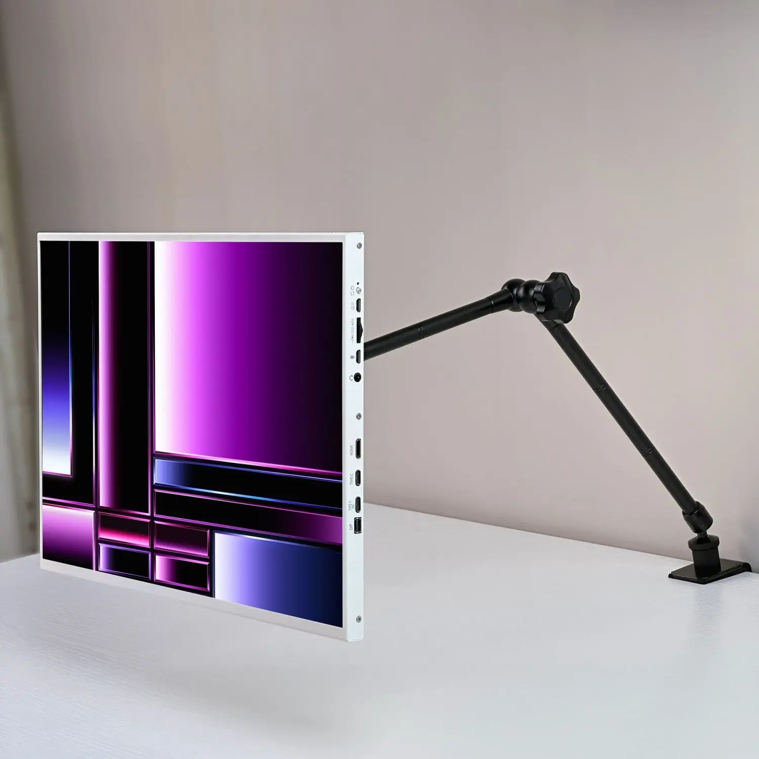 Adjustable Portable Monitor Holder for 12-17.3 inch Screen No Drilling VESA Phone Laptop Gaming Extension Desktop Clamp Stand
Adjustable Portable Monitor Holder for 12-17.3 inch Screen No Drilling VESA Phone Laptop Gaming Extension Desktop Clamp Stand