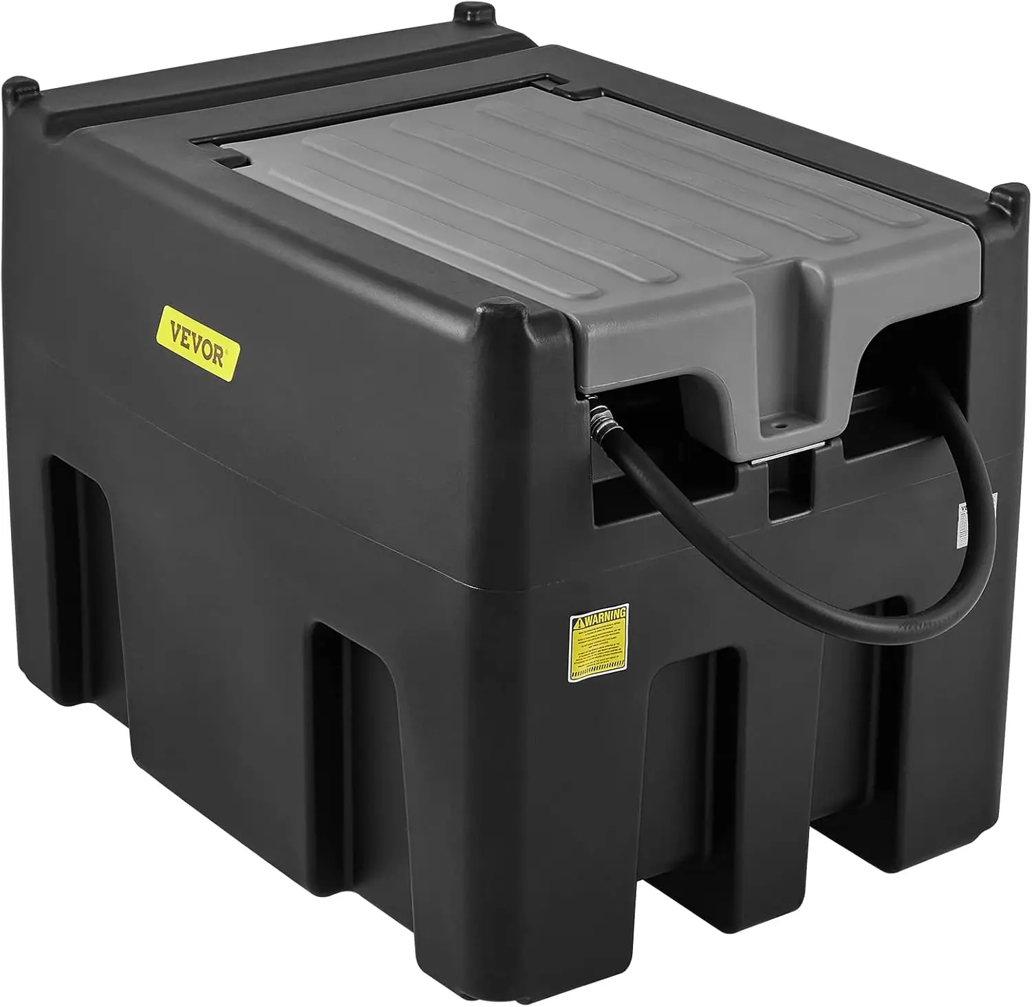 Portable Diesel Tank 116 Gallon Capacity 10 GPM Flow Rate Diesel Fuel with 12V Electric Transfer Pump and 13 1ft Rubber Hose
Portable Diesel Tank 116 Gallon Capacity 10 GPM Flow Rate Diesel Fuel with 12V Electric Transfer Pump and 13 1ft Rubber Hose