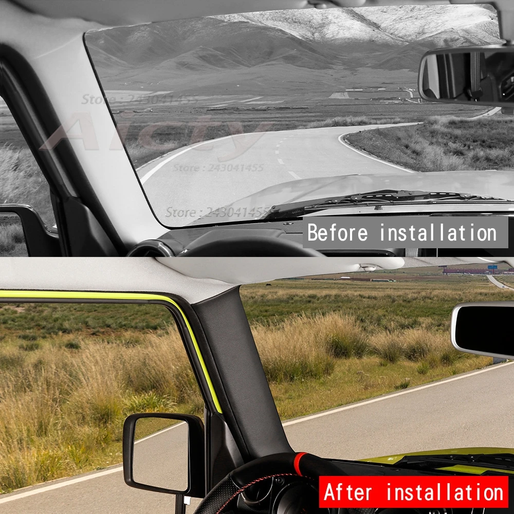 Interior Accessories For Suzuki Jimny Nomade 2025 2026 Leather Car Inner A-Pillar Pad Sticker Protector Panel Cover Trim
Interior Accessories For Suzuki Jimny Nomade 2025 2026 Leather Car Inner A-Pillar Pad Sticker Protector Panel Cover Trim