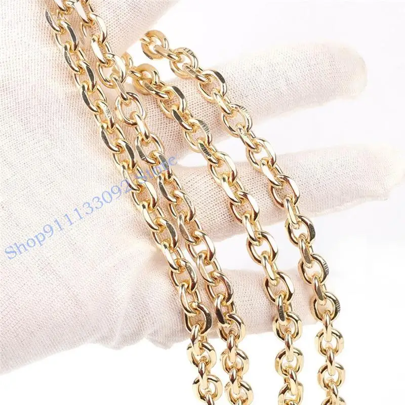 H9ED 120cm DIY Chain Strap Handbag Chains Accessories Lady Shoulder Bags Crossbody Replacement Straps with Metal Buckles Making 
H9ED 120cm DIY Chain Strap Handbag Chains Accessories Lady Shoulder Bags Crossbody Replacement Straps with Metal Buckles Making