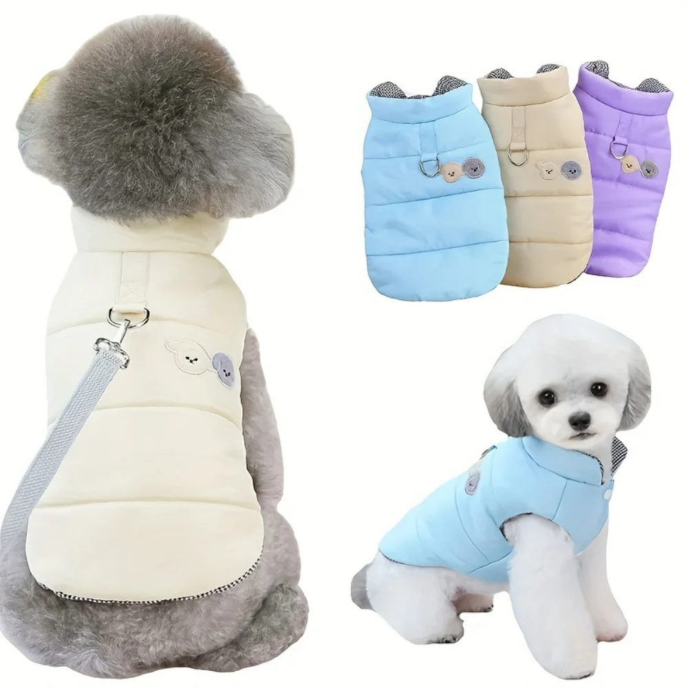 Warm Winter Dog Coat with D-Ring for Small and Medium Dogs - Keep Your Pet Cozy and Stylish All Season Long Dogs clothes luxury
Warm Winter Dog Coat with D-Ring for Small and Medium Dogs - Keep Your Pet Cozy and Stylish All Season Long Dogs clothes luxury