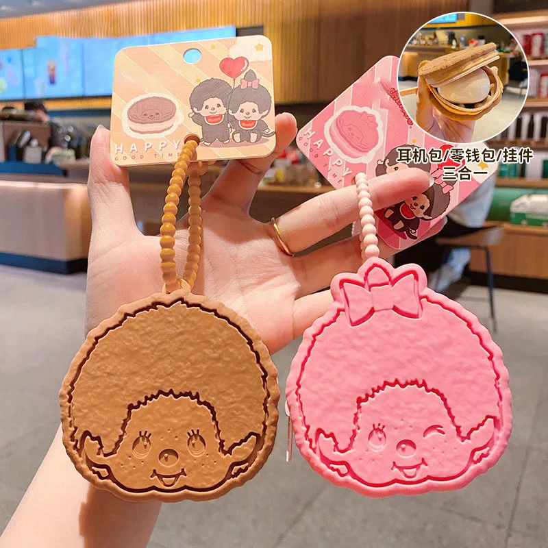 Cute for Monqiqi Zero wallet keychain Cartoon headphones bag organizer hanger pendant small gift decoration
Cute for Monqiqi Zero wallet keychain Cartoon headphones bag organizer hanger pendant small gift decoration