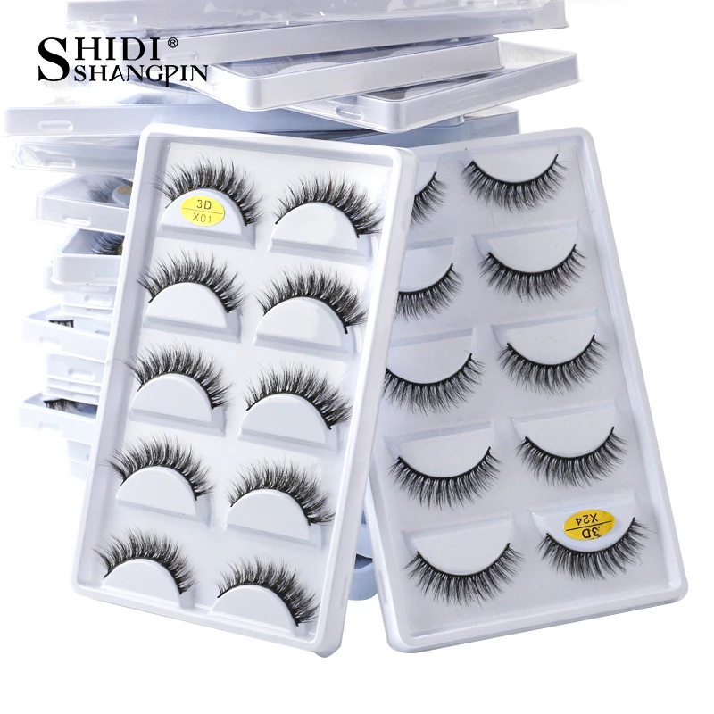 10 Boxes Fake Mink Eyelashes Fluffy Soft 3D Mink Lashes Natural Long Volume False Eyelashes Bulk Faux Cils Makeup Wholesales
10 Boxes Fake Mink Eyelashes Fluffy Soft 3D Mink Lashes Natural Long Volume False Eyelashes Bulk Faux Cils Makeup Wholesales