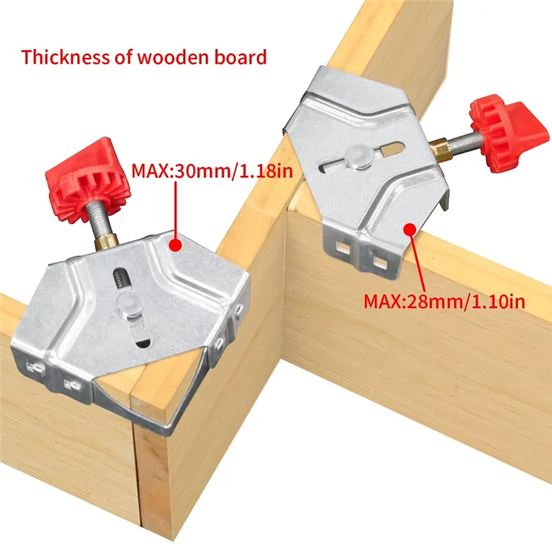 FYBL-Corner Clamps For Woodworking 90 Degree Right Angle Clamp With Adjustable Swing Jaw For Wood Metal Pipe Glass
FYBL-Corner Clamps For Woodworking 90 Degree Right Angle Clamp With Adjustable Swing Jaw For Wood Metal Pipe Glass