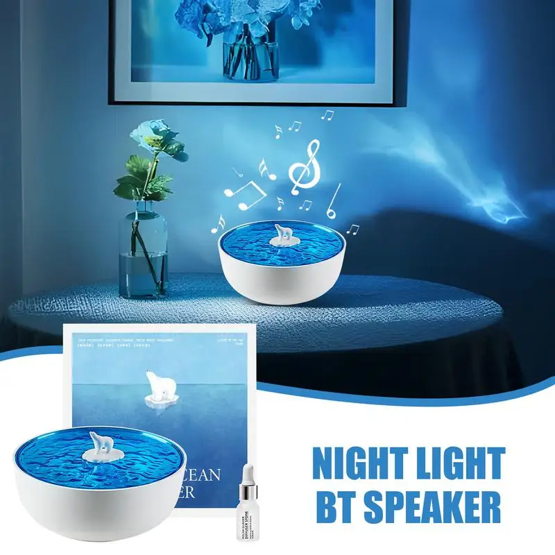 Speaker With Lights White Noise Speaker Lamp Wireless Projector Home Decorations Versatile Night Lamp Projector For Desks
Speaker With Lights White Noise Speaker Lamp Wireless Projector Home Decorations Versatile Night Lamp Projector For Desks