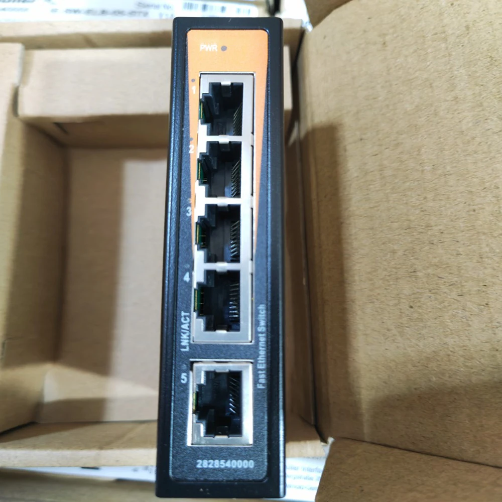 Stable Performance 2828540000 For Weidmuller Ethernet Switch IE-SW-ELB-05-5TX
Stable Performance 2828540000 For Weidmuller Ethernet Switch IE-SW-ELB-05-5TX