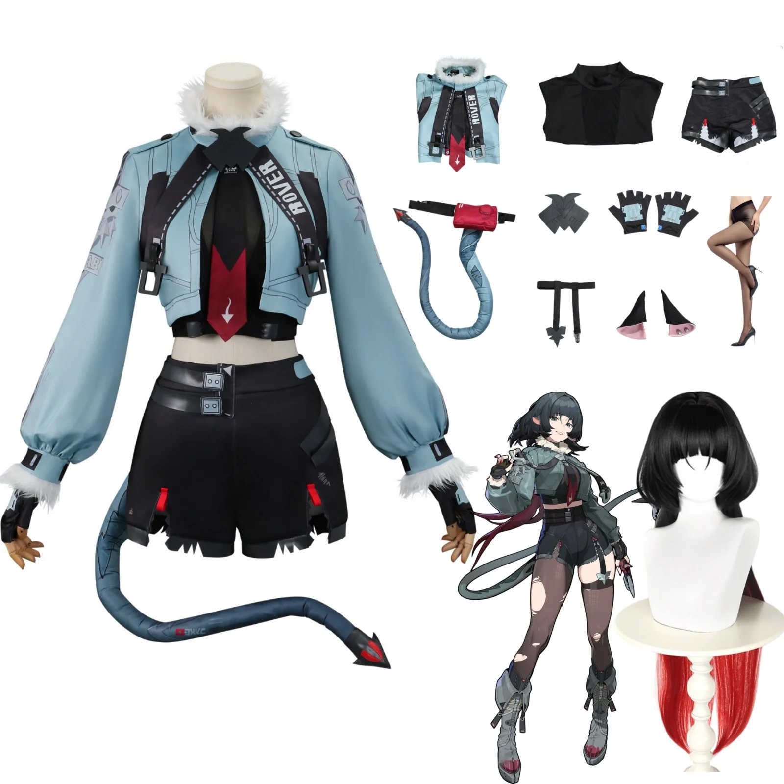 Zenless Zone Zero Jane Doe Cosplay Costume Jane Doe Top Pants Tail Full Set Game ZZZ Halloween Outfit
Zenless Zone Zero Jane Doe Cosplay Costume Jane Doe Top Pants Tail Full Set Game ZZZ Halloween Outfit