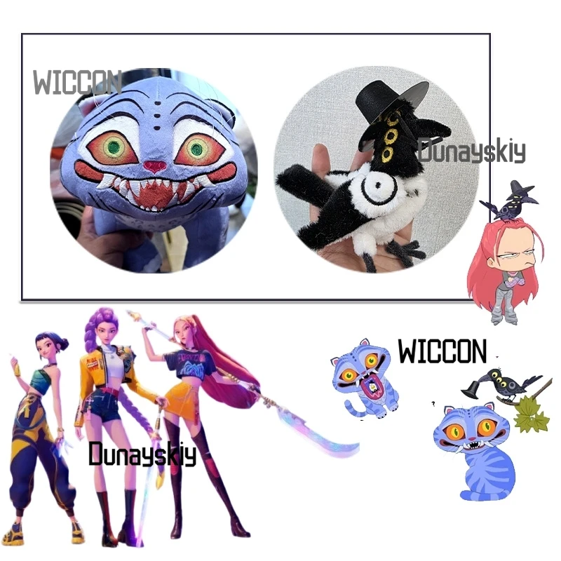 Huntrix KPop Demon Hunters Mira Rumi Zoey saja boys tiger magpie furry fursuit cosplay costumes accessions Halloween cosplay
Huntrix KPop Demon Hunters Mira Rumi Zoey saja boys tiger magpie furry fursuit cosplay costumes accessions Halloween cosplay