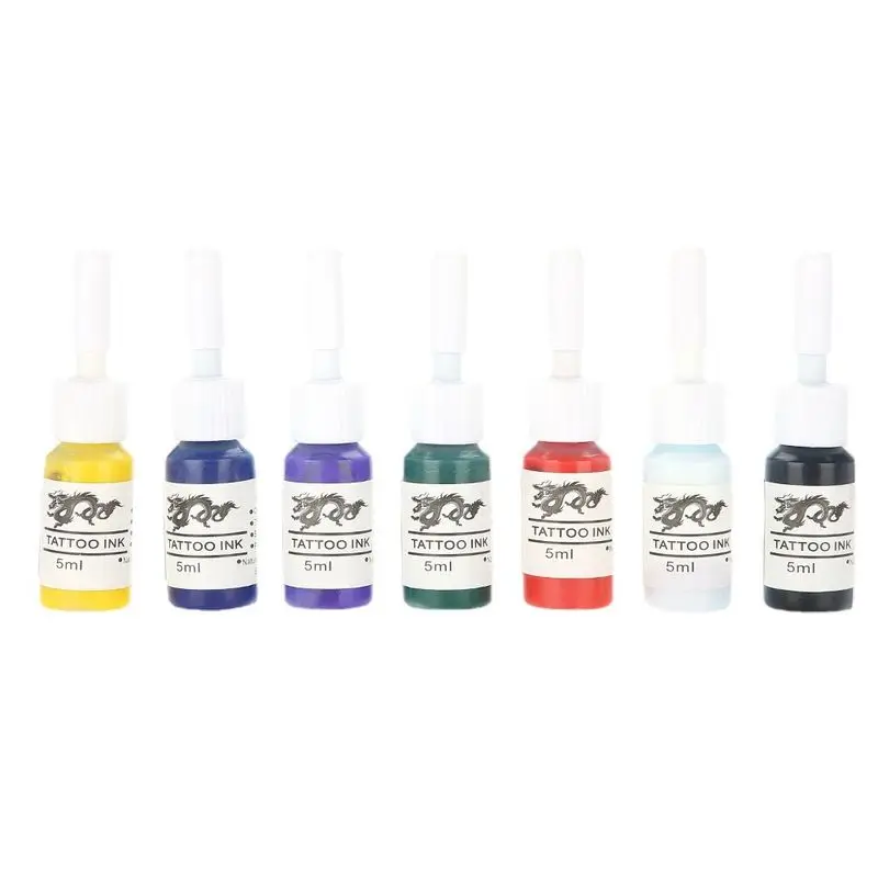 6/8/10/14pcs Small Black Dragon Tattoo Ink Set - 5ml Set of Colored Inks for Tattooing Eyebrows, Body Art, and Plant Tattoo Ink
6/8/10/14pcs Small Black Dragon Tattoo Ink Set - 5ml Set of Colored Inks for Tattooing Eyebrows, Body Art, and Plant Tattoo Ink