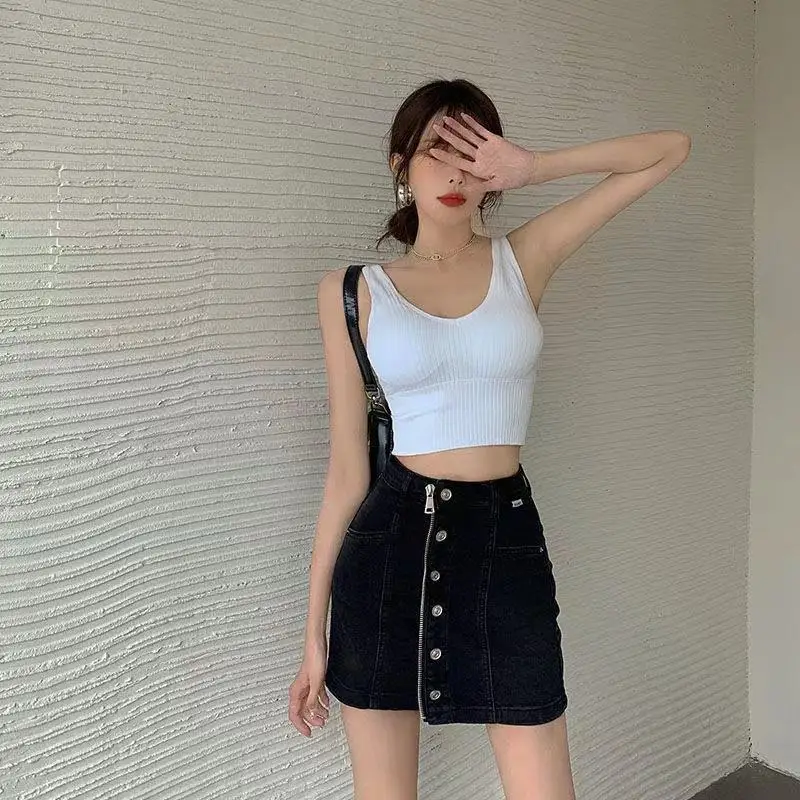 Women's High Waist Denim Mini Skirt Trendy A Line Bodycon Style with Front Zipper Lightweight Curvy Figures 2026 New Arrival
Women's High Waist Denim Mini Skirt Trendy A Line Bodycon Style with Front Zipper Lightweight Curvy Figures 2026 New Arrival
