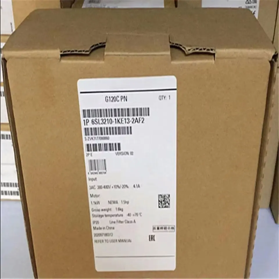 Brand new 6SL3210-1KE13-2AF2 6SL3210-1KE14-3AF2 Warrently One-year
Brand new 6SL3210-1KE13-2AF2 6SL3210-1KE14-3AF2 Warrently One-year