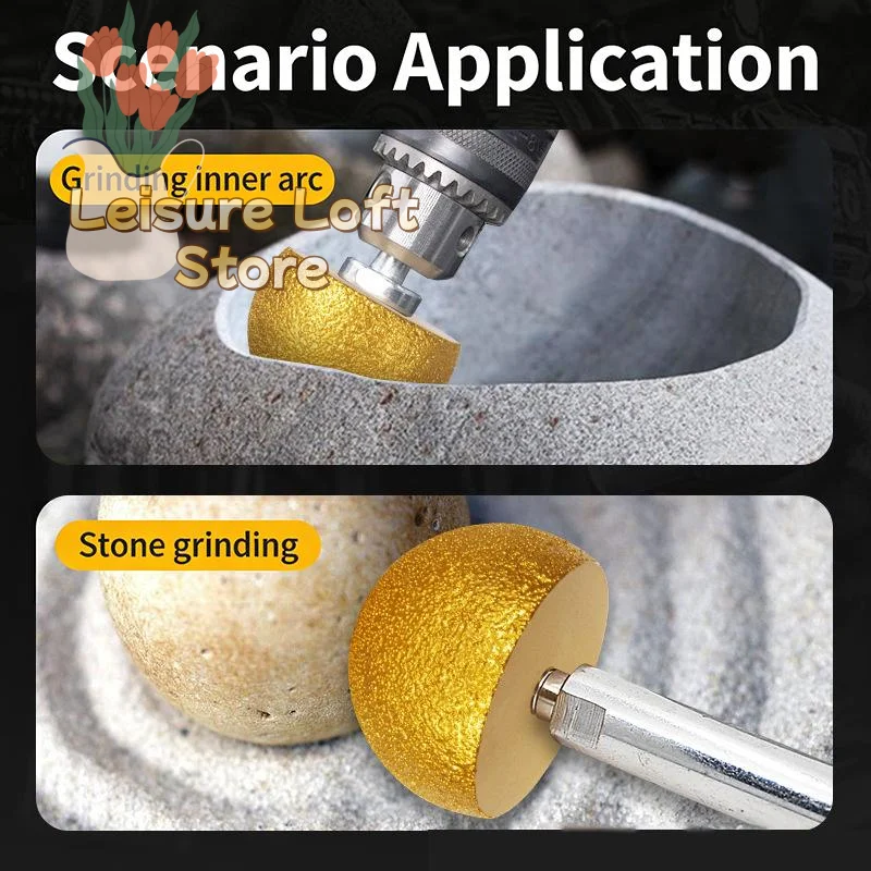 30 40 50mm Mushroom Grinding Bit Brazed For Marble Edge Polishing Granite Stone Profile Shaping DIY Home Project Tool
30 40 50mm Mushroom Grinding Bit Brazed For Marble Edge Polishing Granite Stone Profile Shaping DIY Home Project Tool