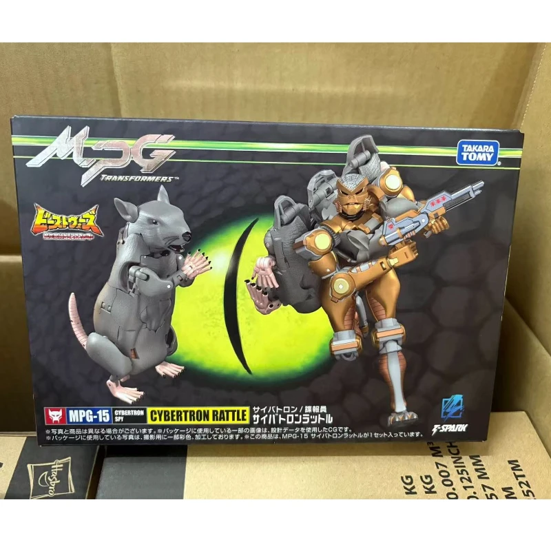 Brand new spot Original Transformer MPG-15 The Rat Warrior Super Warriors Animation figure Popular toy Holiday Gifts Collection
Brand new spot Original Transformer MPG-15 The Rat Warrior Super Warriors Animation figure Popular toy Holiday Gifts Collection