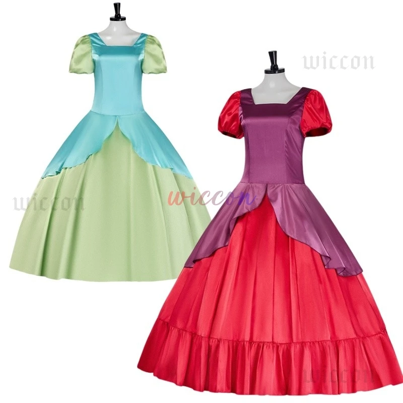 Evil Step Sister Cosplay Anastasia Drizella Ball Gown Women Adult Halloween 
Evil Step Sister Cosplay Anastasia Drizella Ball Gown Women Adult Halloween
