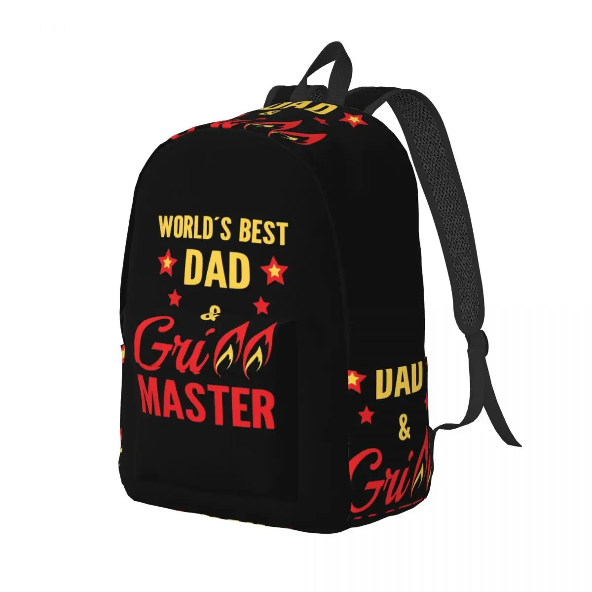 World's Best Dad And Grillmaster Backpack Daypack Large Capacity Kids BookBag School Bag Shoulder Bags for Men Women
World's Best Dad And Grillmaster Backpack Daypack Large Capacity Kids BookBag School Bag Shoulder Bags for Men Women