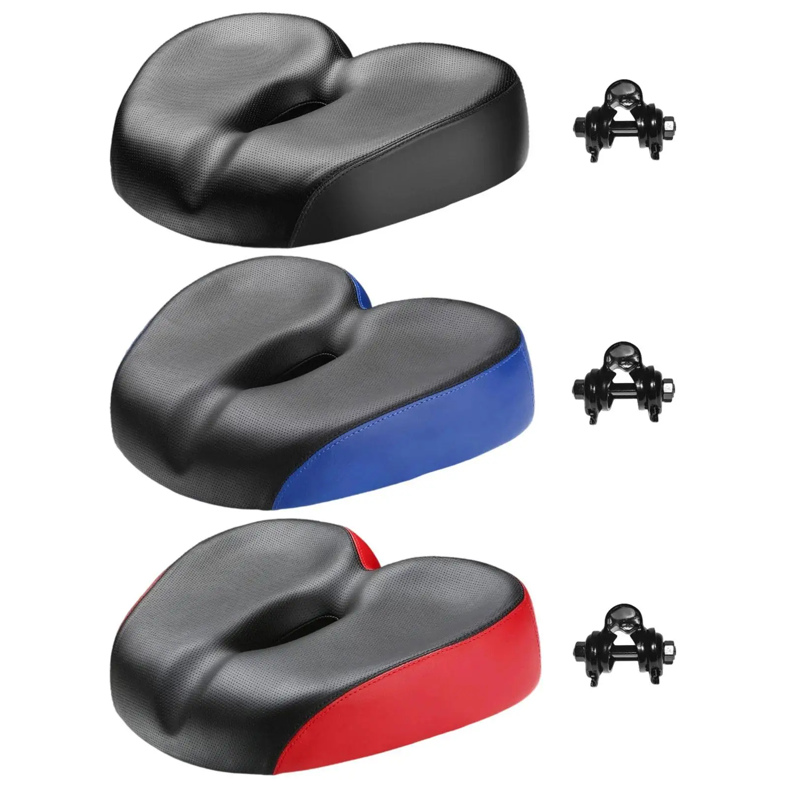 Bicycle Saddle Shock Absorbing Waterproof Wear Resistant Breathable Elegant Riding Soft Cushion Pad Biking Bike Seat
Bicycle Saddle Shock Absorbing Waterproof Wear Resistant Breathable Elegant Riding Soft Cushion Pad Biking Bike Seat
