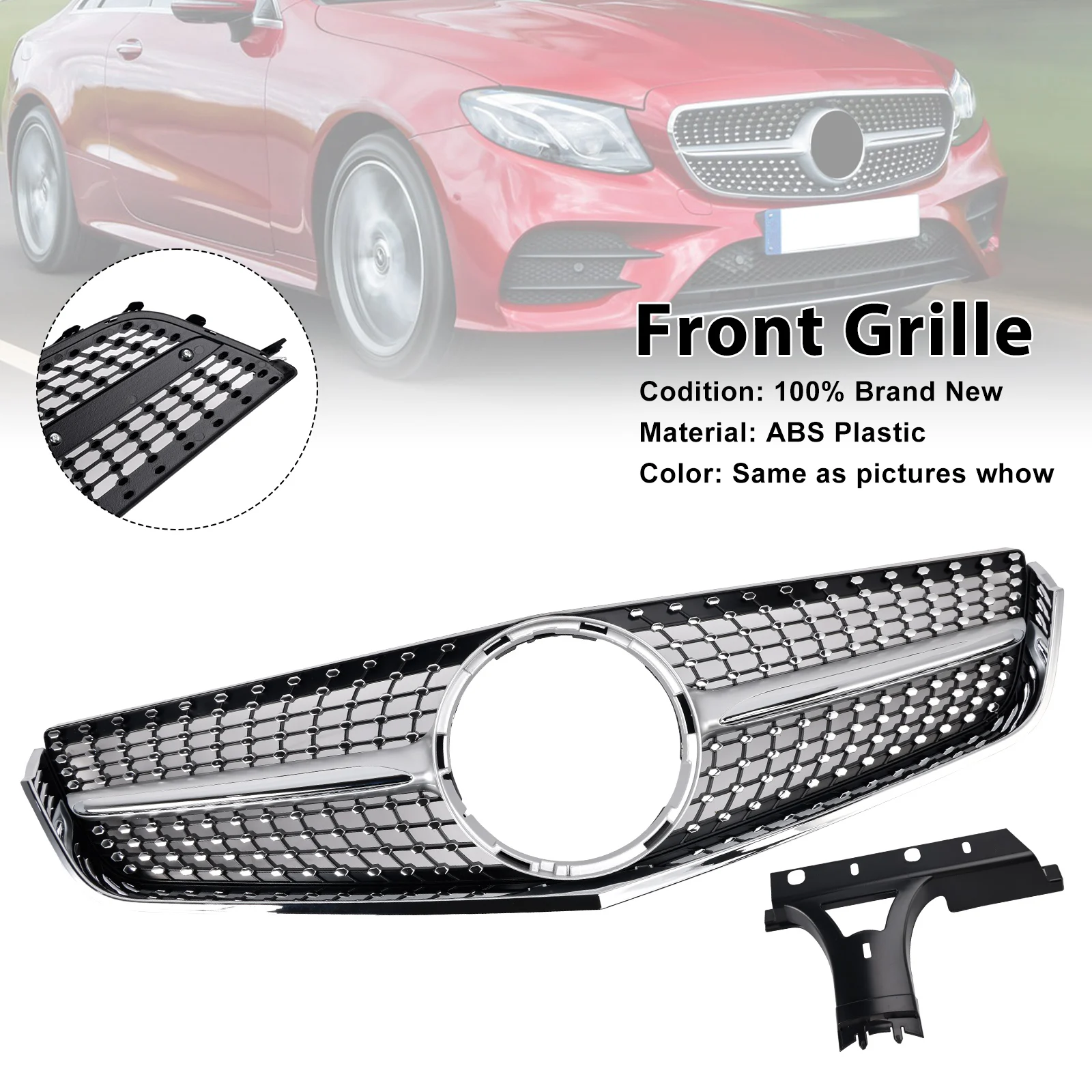 Artudatech Front Bumper Grill Grille Fit Mercedes E-Class W207 C207 2009-2013 Coupe Car Accessories 2010 2011 2012
Artudatech Front Bumper Grill Grille Fit Mercedes E-Class W207 C207 2009-2013 Coupe Car Accessories 2010 2011 2012