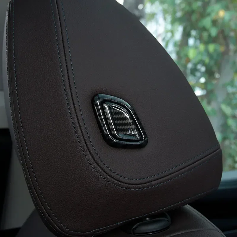 ABS Carbon Fiber Car Headrest Button Frame Cover Trim Interior Car Accessories For BMW X3 X4 G01 G02 2018-2024
ABS Carbon Fiber Car Headrest Button Frame Cover Trim Interior Car Accessories For BMW X3 X4 G01 G02 2018-2024