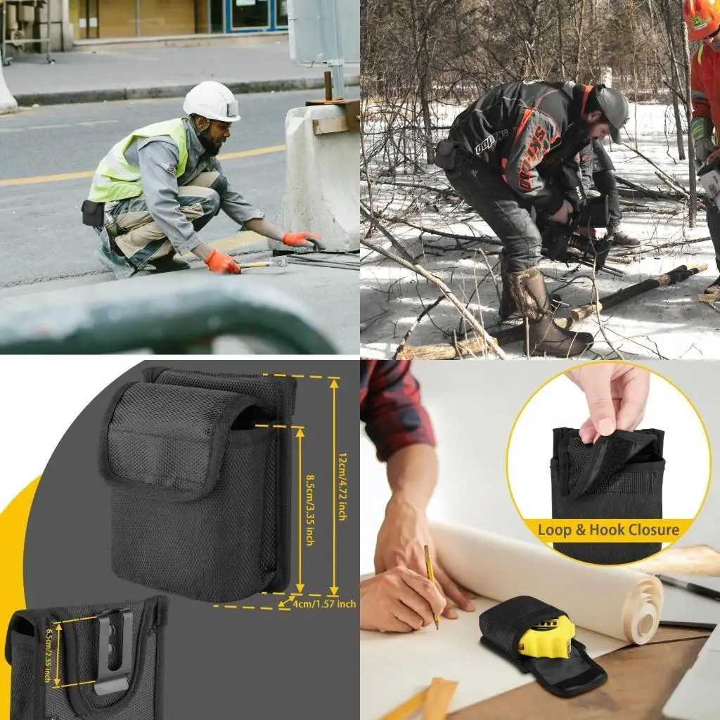 Portable Belt Holder Waist Bag for Nylon Tape Measures Tapes
Portable Belt Holder Waist Bag for Nylon Tape Measures Tapes