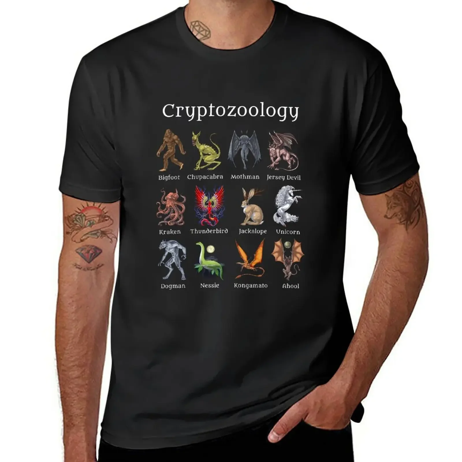 Новинка, футболка Cryptozoology Cryptid с коротким рукавом, женские топы, Черная Спортивная футболка с веером, мужская одежда в стиле Харадзюку, 2024
Новинка, футболка Cryptozoology Cryptid с коротким рукавом, женские топы, Черная Спортивная футболка с веером, мужская одежда в стиле Харадзюку, 2024