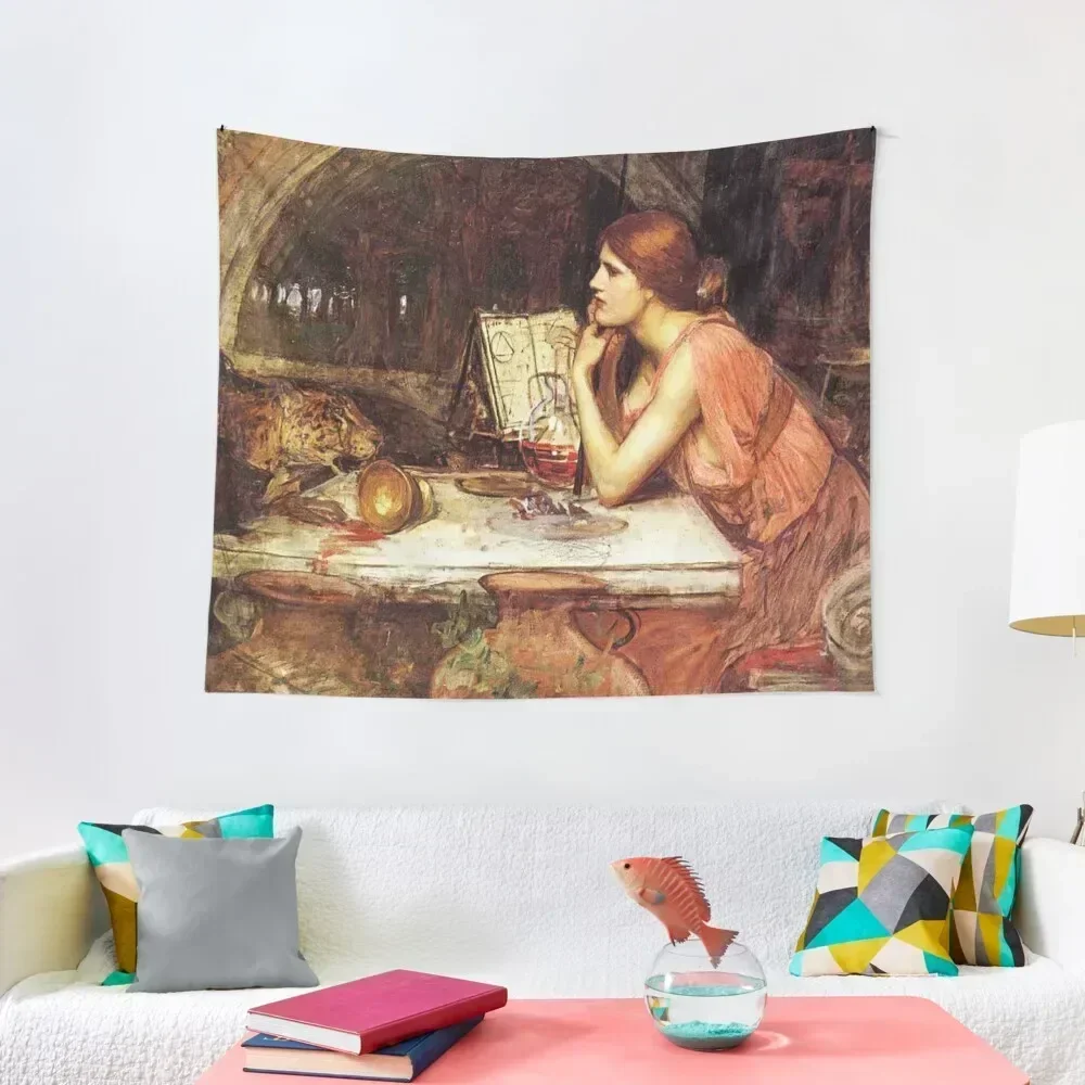 John William Waterhouse - Sketch of Circe,1911-1914 Tapestry Decoration Wall Bedroom Decorations Wall Decor Tapestry 
John William Waterhouse - Sketch of Circe,1911-1914 Tapestry Decoration Wall Bedroom Decorations Wall Decor Tapestry