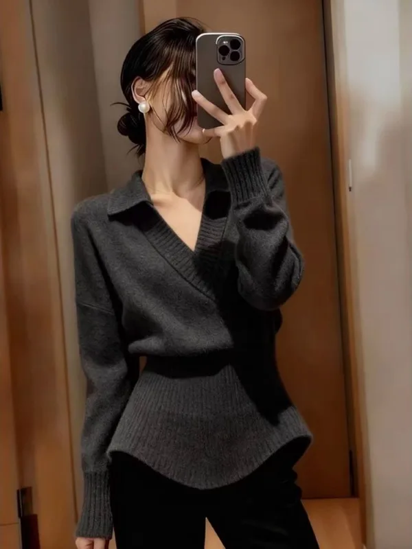 plus Size Women's Knitted Sweater Stand Collar Slimming Irregular Korean Sle Long Sve Casual Wear Daily Commute
plus Size Women's Knitted Sweater Stand Collar Slimming Irregular Korean Sle Long Sve Casual Wear Daily Commute