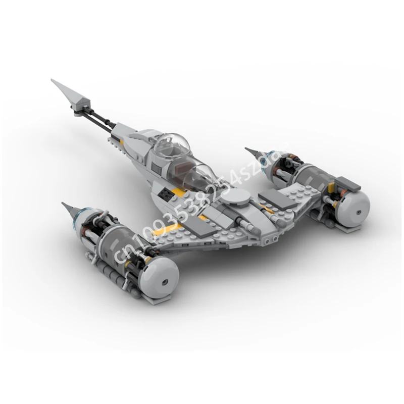 391PCS Moc Star Battle The Mandalorian's N-1 Starfighter - Minifig Scale Model Building Blocks Bricks Creative Toys Kid Gift
391PCS Moc Star Battle The Mandalorian's N-1 Starfighter - Minifig Scale Model Building Blocks Bricks Creative Toys Kid Gift