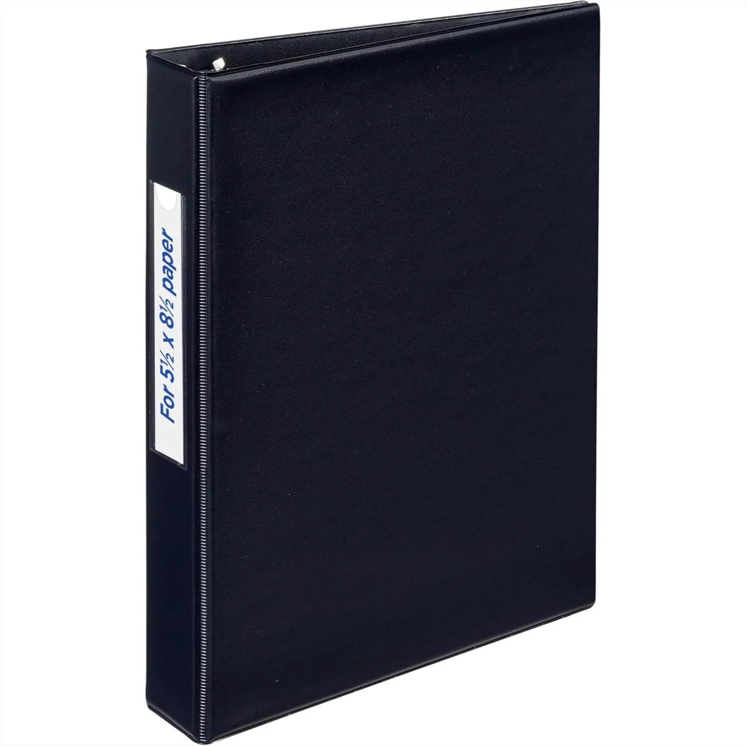 Mini 3 Ring Binder for 5.5x8.5 Paper, 1 Inch Round Rings, 175-Sheet Capacity with Interior Pockets and Spine Label Holder
Mini 3 Ring Binder for 5.5x8.5 Paper, 1 Inch Round Rings, 175-Sheet Capacity with Interior Pockets and Spine Label Holder