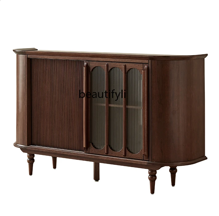 American Solid Wood Sideboard Retro Living Room Storage Restaurant Wine Cabinet Low Side Cabinet
American Solid Wood Sideboard Retro Living Room Storage Restaurant Wine Cabinet Low Side Cabinet