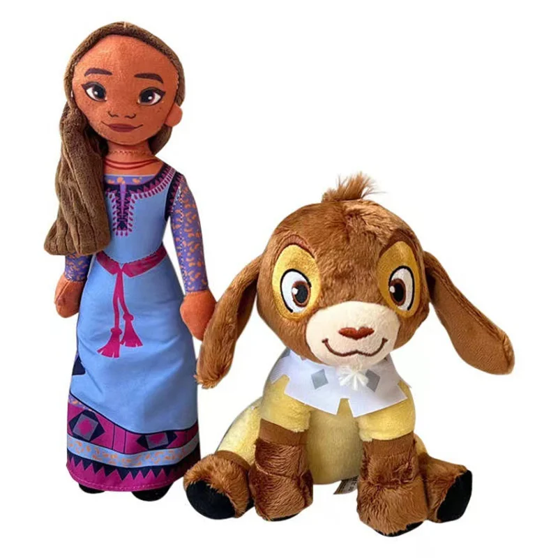 Wish Princess Asha Goat Watt Plush Toy Movie Peripheral Doll Cartoon Anime Doll Children's Birthday and Holiday Gifts
Wish Princess Asha Goat Watt Plush Toy Movie Peripheral Doll Cartoon Anime Doll Children's Birthday and Holiday Gifts