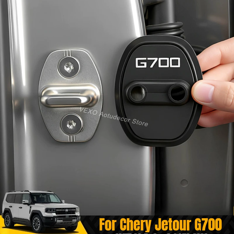 For Chery Jetour G700 2025 2026 Door Lock Cover Stopper Silicone Electric Vehicle Car Lock Protective Shock Absorber Accessories
For Chery Jetour G700 2025 2026 Door Lock Cover Stopper Silicone Electric Vehicle Car Lock Protective Shock Absorber Accessories