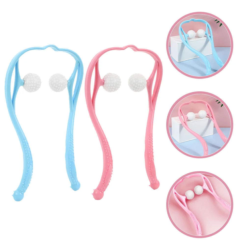 2 шт. шейный массажер с двойными точками давления, синий, розовый, эргономичный дизайн, портативный домашний офис, путешествия, U-массажер, ролик
2 шт. шейный массажер с двойными точками давления, синий, розовый, эргономичный дизайн, портативный домашний офис, путешествия, U-массажер, ролик