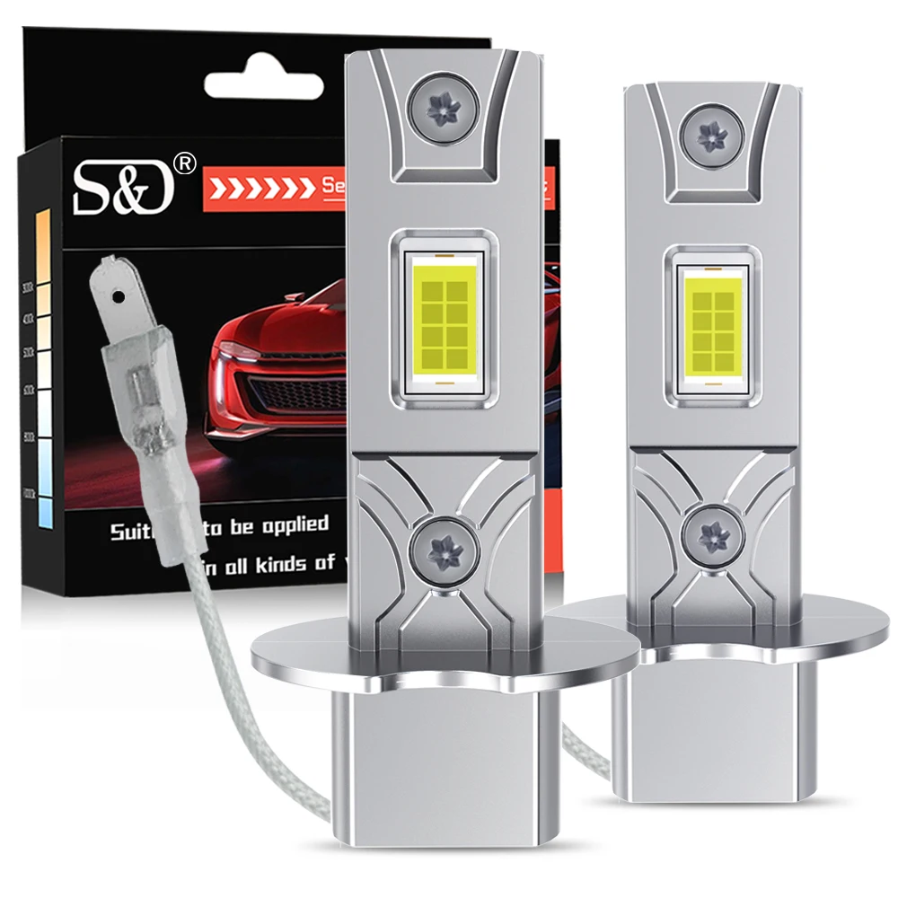 H1 H3 Светодиодная лампа для фар 6000K Холодный белый Canbus Безобрядная водонепроницаемая галогенная лампа 1:1 Размер Plug and Play 3570 чипов Светодиодная автомобильная лампа
H1 H3 Светодиодная лампа для фар 6000K Холодный белый Canbus Безобрядная водонепроницаемая галогенная лампа 1:1 Размер Plug and Play 3570 чипов Светодиодная автомобильная лампа