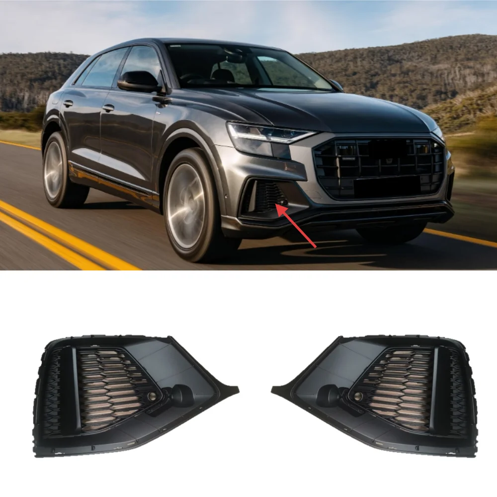For Audi Q8 Sport 2018-2022 car front bumper fog light grille OE: 4M8807681A 4M8807682A
For Audi Q8 Sport 2018-2022 car front bumper fog light grille OE: 4M8807681A 4M8807682A