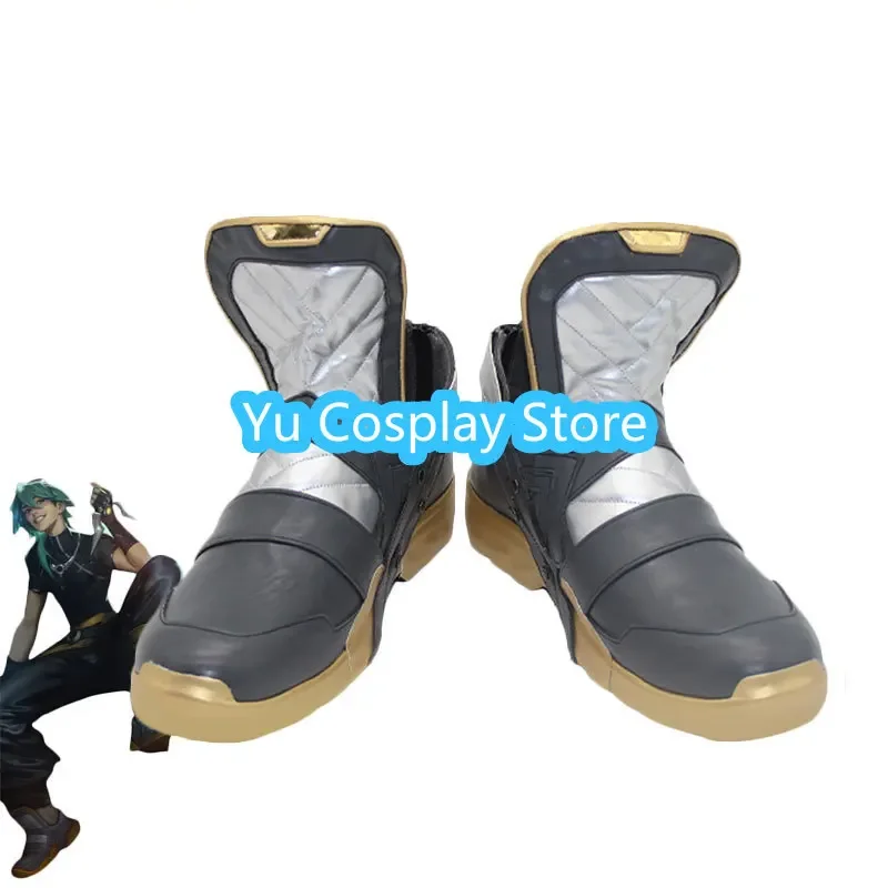 Yu-Cosplay LOL Ezreal Обувь для косплея Обувь из искусственной кожи Хэллоуин Карнавальные ботинки Реквизит на заказ
Yu-Cosplay LOL Ezreal Обувь для косплея Обувь из искусственной кожи Хэллоуин Карнавальные ботинки Реквизит на заказ