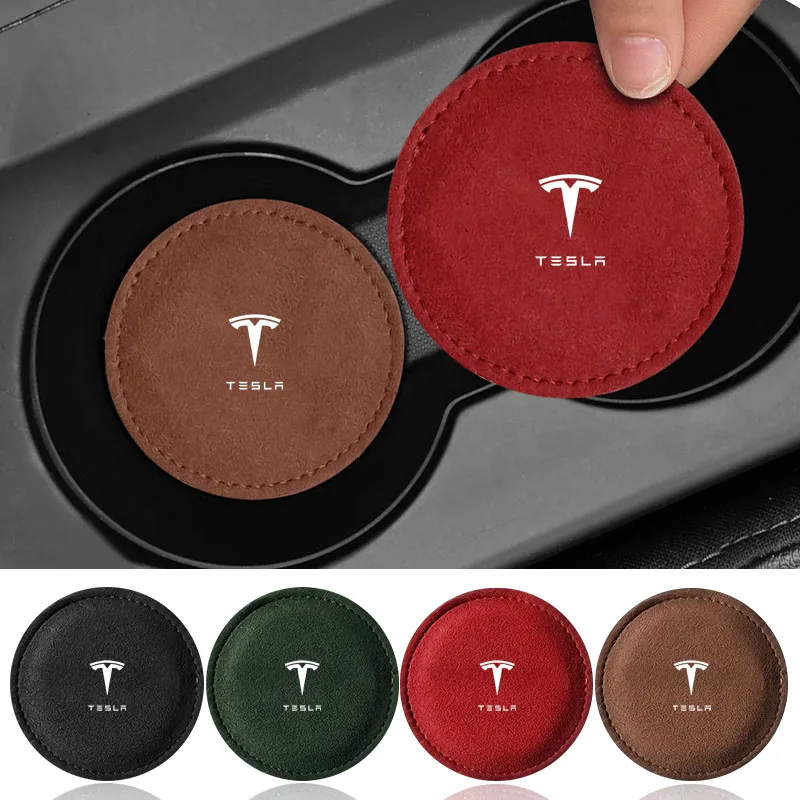 Car Cup Holder Pad PU Leather Slot Non-slip Coaster Mat for Tesla WYE K80 Roadster Invader Coil Mod Model 3 2021 S X Y Style
Car Cup Holder Pad PU Leather Slot Non-slip Coaster Mat for Tesla WYE K80 Roadster Invader Coil Mod Model 3 2021 S X Y Style