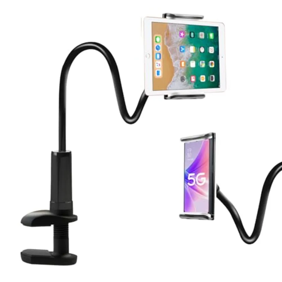 Gooseneck Tablet Mount Holder for Bed 4-10.5" Devices iPad Clamp Stand Kindle Holder Flexible 30 inch Arm Clip for iPhone iPad
Gooseneck Tablet Mount Holder for Bed 4-10.5" Devices iPad Clamp Stand Kindle Holder Flexible 30 inch Arm Clip for iPhone iPad