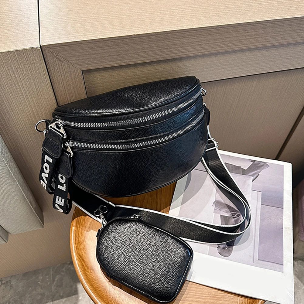 Женская сумка через плечо с несколькими карманами, модная женская сумка-мессенджер из искусственной кожи, повседневная с мини-кошельком, мягкая портативная регулируемая для вечеринки
Женская сумка через плечо с несколькими карманами, модная женская сумка-мессенджер из искусственной кожи, повседневная с мини-кошельком, мягкая портативная регулируемая для вечеринки