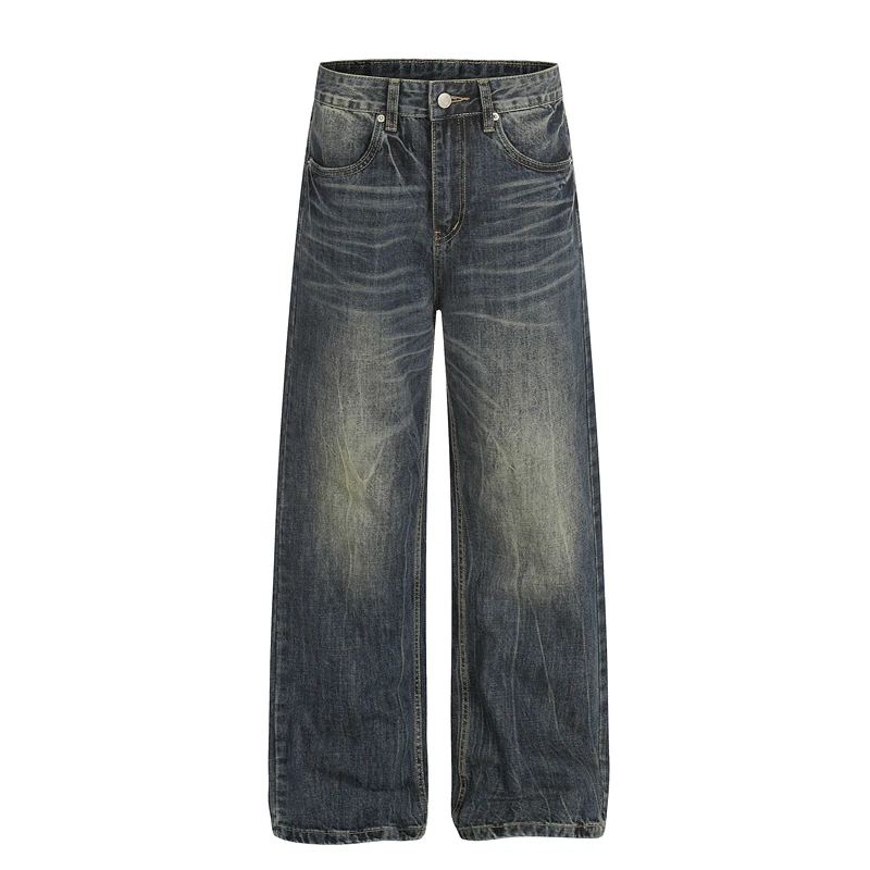 Джинсы Cleanfit свободного кроя прямого кроя для мужчин и женщин, американские джинсы из денима, повседневные универсальные джинсы свободного кроя для всех сезонов
Джинсы Cleanfit свободного кроя прямого кроя для мужчин и женщин, американские джинсы из денима, повседневные универсальные джинсы свободного кроя для всех сезонов