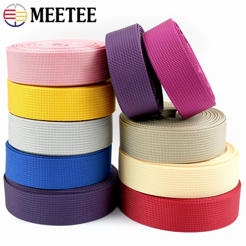 5Meters 20-38mm Nylon Webbing Tape for Bag Safety Belt Ribbon Band Knapsack Strap Bias Binding DIY Sewing Clothing Accessories
5Meters 20-38mm Nylon Webbing Tape for Bag Safety Belt Ribbon Band Knapsack Strap Bias Binding DIY Sewing Clothing Accessories