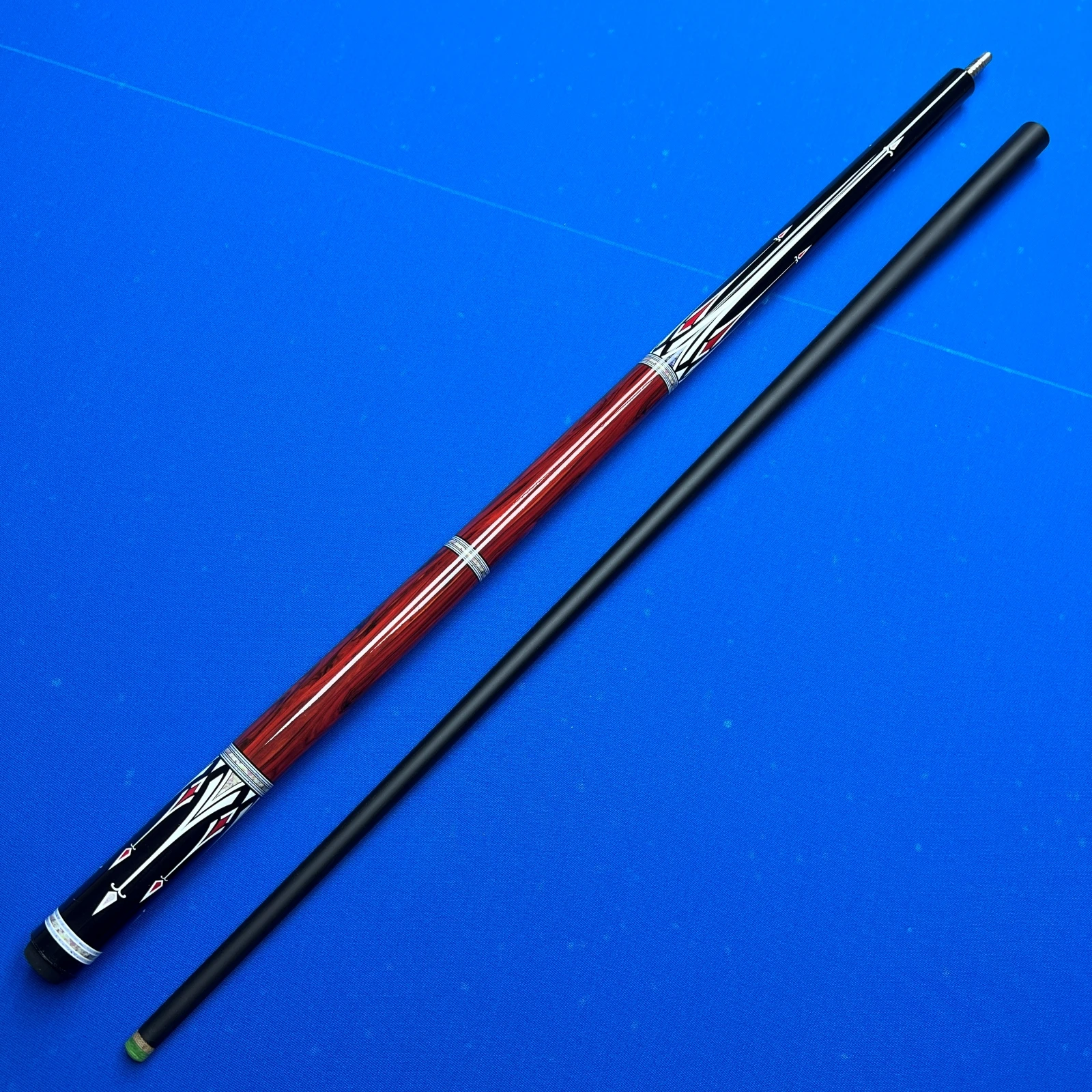 Fiberglass Pool Cue Stick 12.5mm Tip 148.5cm Stainless Steel 3/8 Pin Screw on Butt Cap for Extension
Fiberglass Pool Cue Stick 12.5mm Tip 148.5cm Stainless Steel 3/8 Pin Screw on Butt Cap for Extension