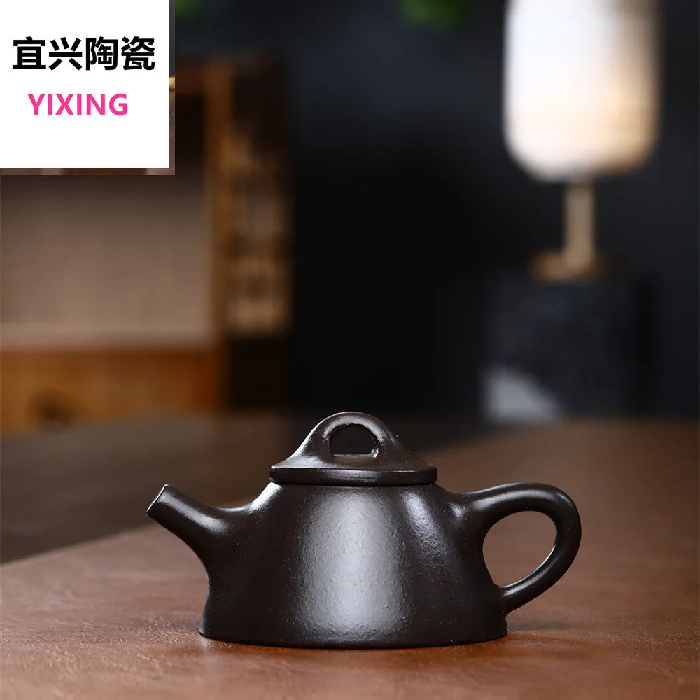 160ml Yixing Purple Clay Teapot Handmade Filter Xishi Tea Pot Chinese Authentic Zisha Tea Set Kettle Customized Gifts
160ml Yixing Purple Clay Teapot Handmade Filter Xishi Tea Pot Chinese Authentic Zisha Tea Set Kettle Customized Gifts