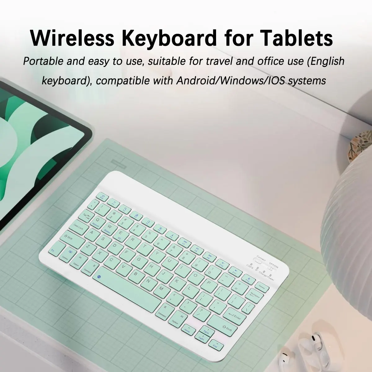 Bluetooth-клавиатура для iPad, планшетов, iPhone, Android, универсальная, тонкая, портативная, перезаряжаемая, беспроводная, легкая, с длительным временем автономной работы
Bluetooth-клавиатура для iPad, планшетов, iPhone, Android, универсальная, тонкая, портативная, перезаряжаемая, беспроводная, легкая, с длительным временем автономной работы
