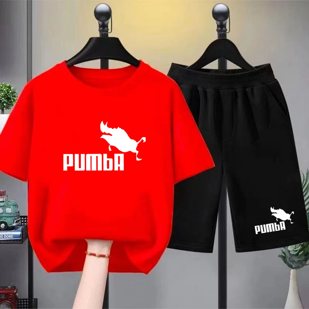 Black Tshirt Summer Boys Girls Short Sleeve Children Set Print Sports T-shirt+Shorts 2pcs Set Kids Fashion Tracksuit
Black Tshirt Summer Boys Girls Short Sleeve Children Set Print Sports T-shirt+Shorts 2pcs Set Kids Fashion Tracksuit
